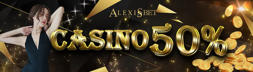 BONUS NEW MEMBER CASINO 50%